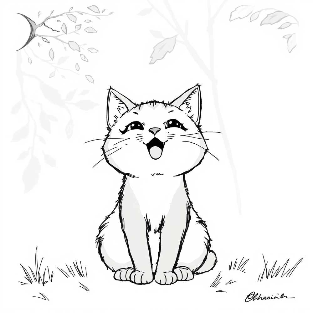 kot w butach coloring page outline to print